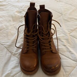 Frye Leather Women’s Lace-up Boots